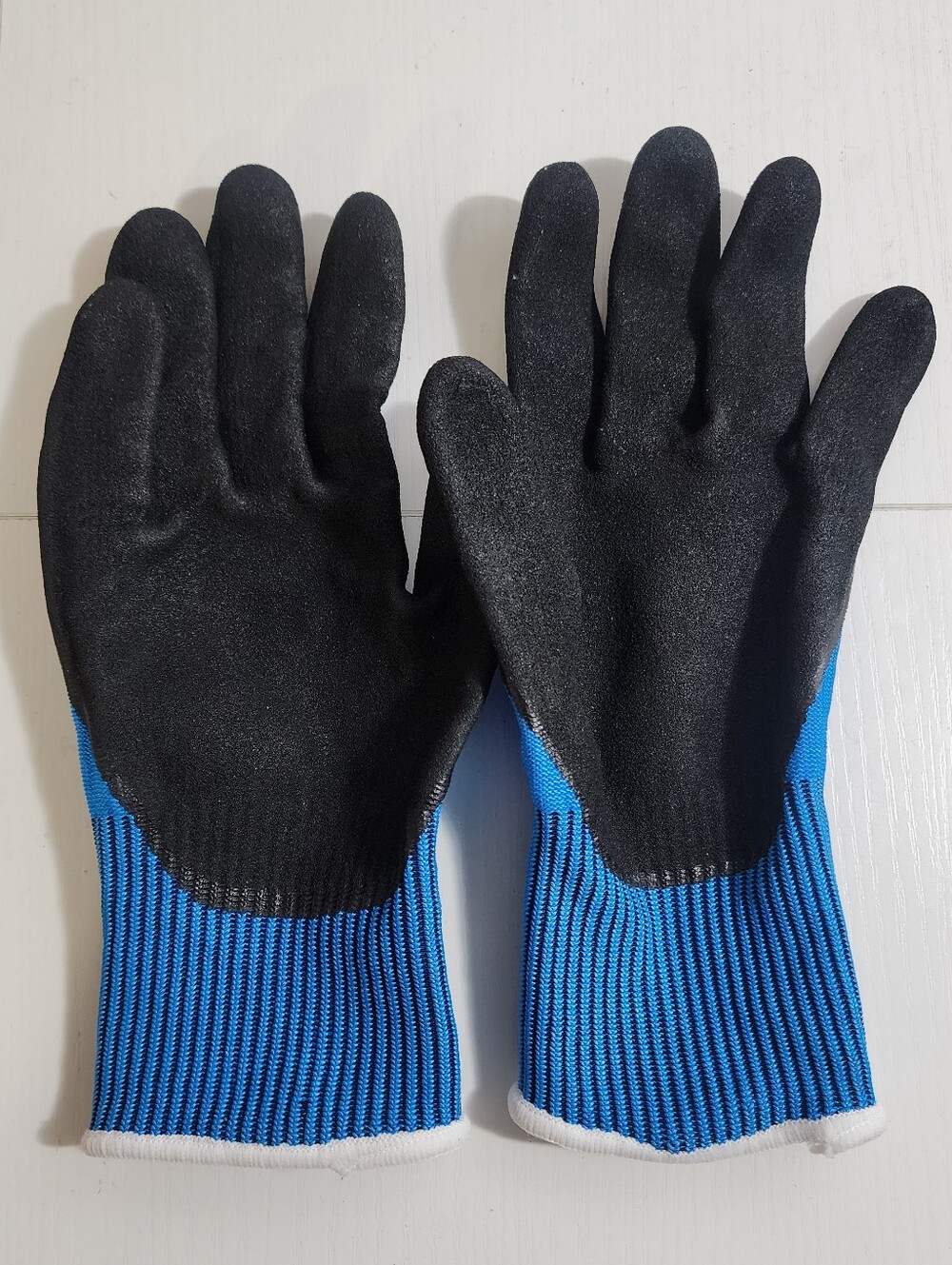 HART Blue Black Cut Resistant Work Gloves - Picture 6 of 7